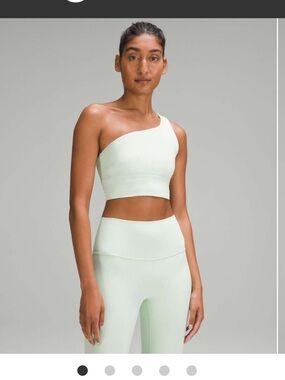 Lululemon Asymmetrical Bra - Kohlrabi Green